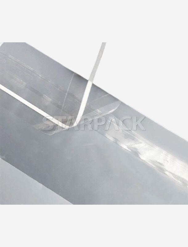 Bolsa plana totalmente biodegradable