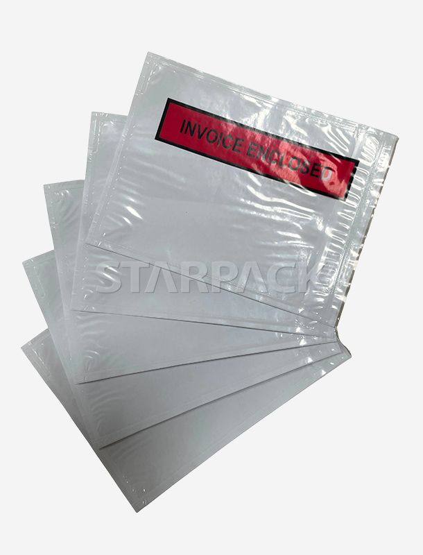 Sobres de lista de empaque de PE en rollo (bolsas de carta de porte)