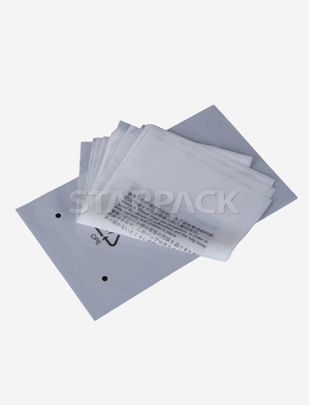 Bolsas planas de PE (bolsas industriales/de embalaje de alta resistencia)