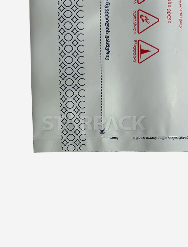 Bolsas de seguridad a prueba de manipulaciones de PE (rastreables y resistentes) Protecci&oacute;n resisten