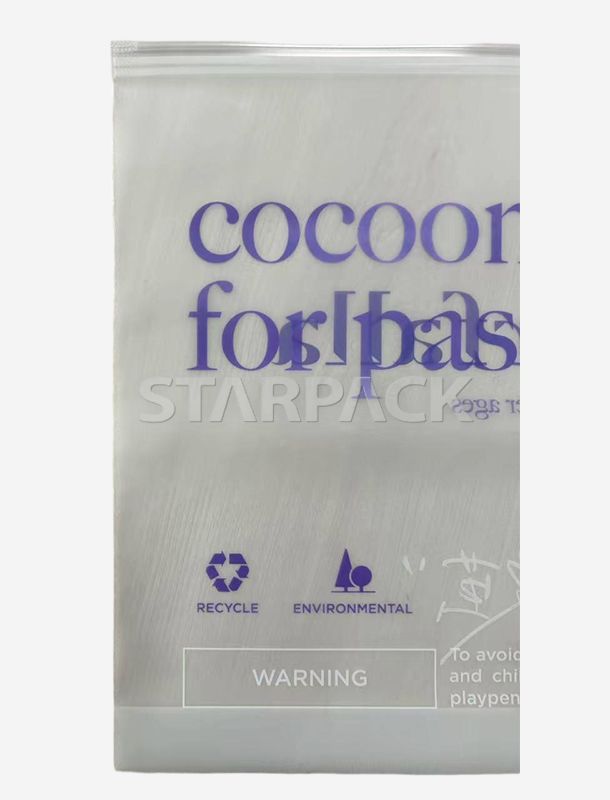 Bolsas con cremallera transparentes recicladas por PCR certificadas GRS